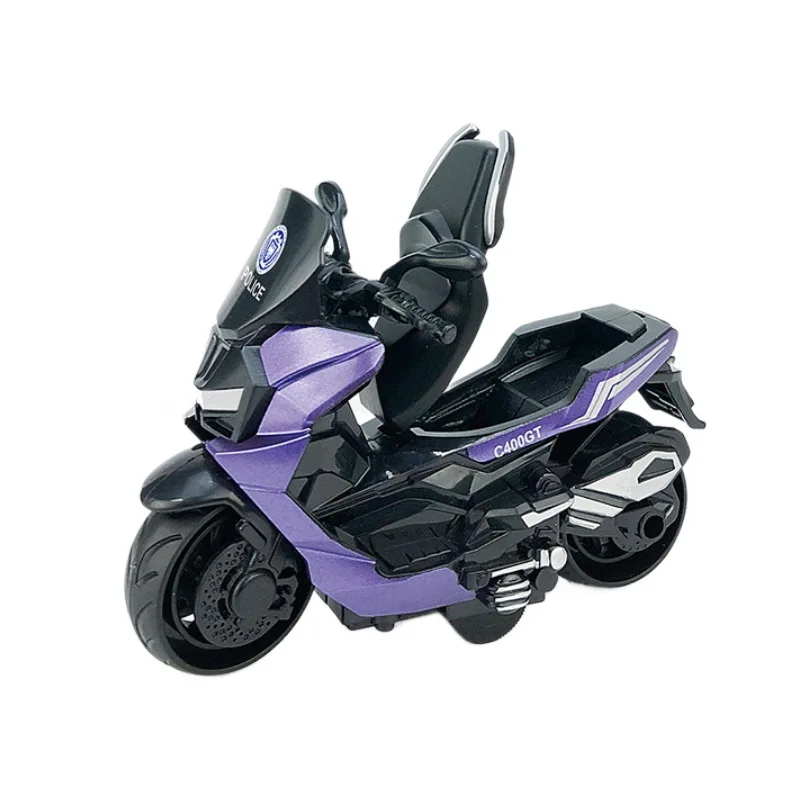 ABS Mini Motorcycle Toy for Kids Friction Powered