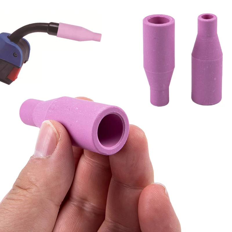 5Pcs MB15AK MIG/MAG Gas Ceramic Nozzle Welding Gun Torch Tip Nozzle Shield Cup Accessories
