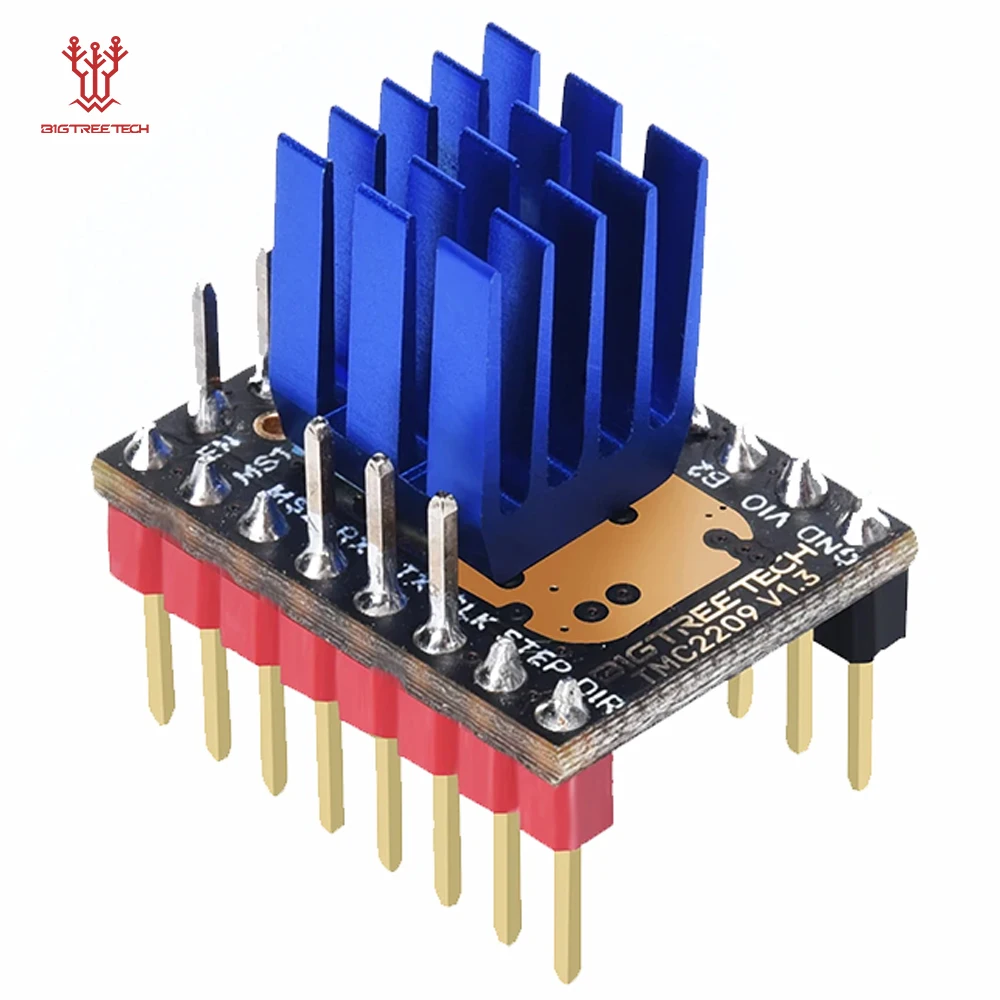 

BIGTREETECH TMC2209 Stepper Motor Driver 3D Printer Parts VS TMC2130 TMC2100 For SKR V1.4 Turbo MotherBoard 3D Printer In Stock