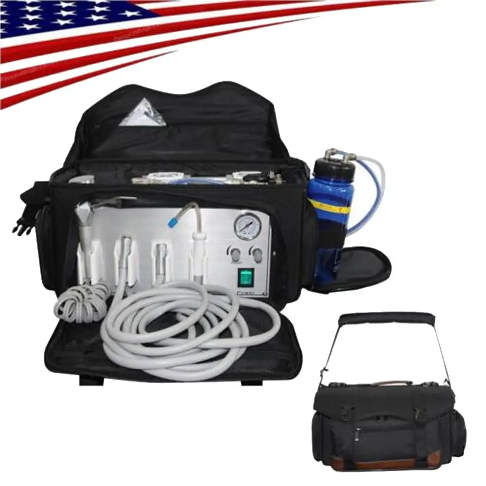 Portable Dental Unit Air Compressor Suction System