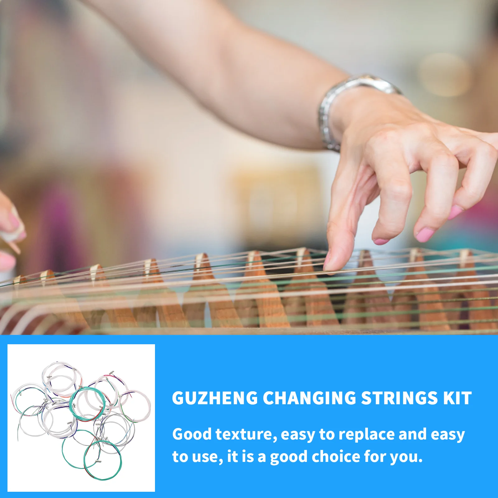 21 Pcs Strings Accessories Durable Parts Practical Tools Stringed Instrument