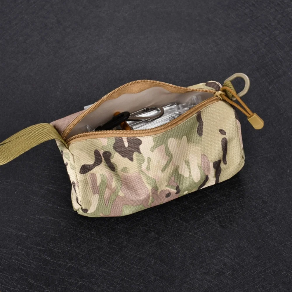 Outdoor Hunting Pouch Camouflage Bag Portable EDC Tool Storage Bags for Multi Tools Tactical Running Camping Gear Survival