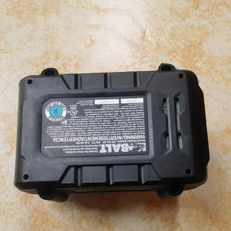 100% original 2000mAh 4000mAh For KOBALT 24V 40V KB624-03 KB524-03 KCS6524B-03 KCW5024B-03 KDS-124B-03 Power tool battery 6