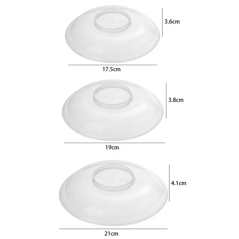 Microwave Heating Lid Splatter Cover Heat Lid Bowl Anti-oil Splash Dish Cover Fresh Kitchen Food Plate with Holes