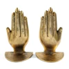Praying Hands Book Ends for Woman Man Gift Collection Home Iron Bookends Office Desktop for Book Lovers Office Supplier 1