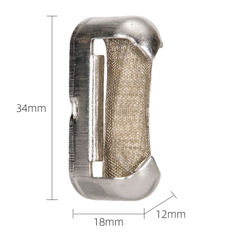 Portable Hand Warmer Aluminum Alloy Small Warmer Burner Pocket Heater Spare Parts 2PCS