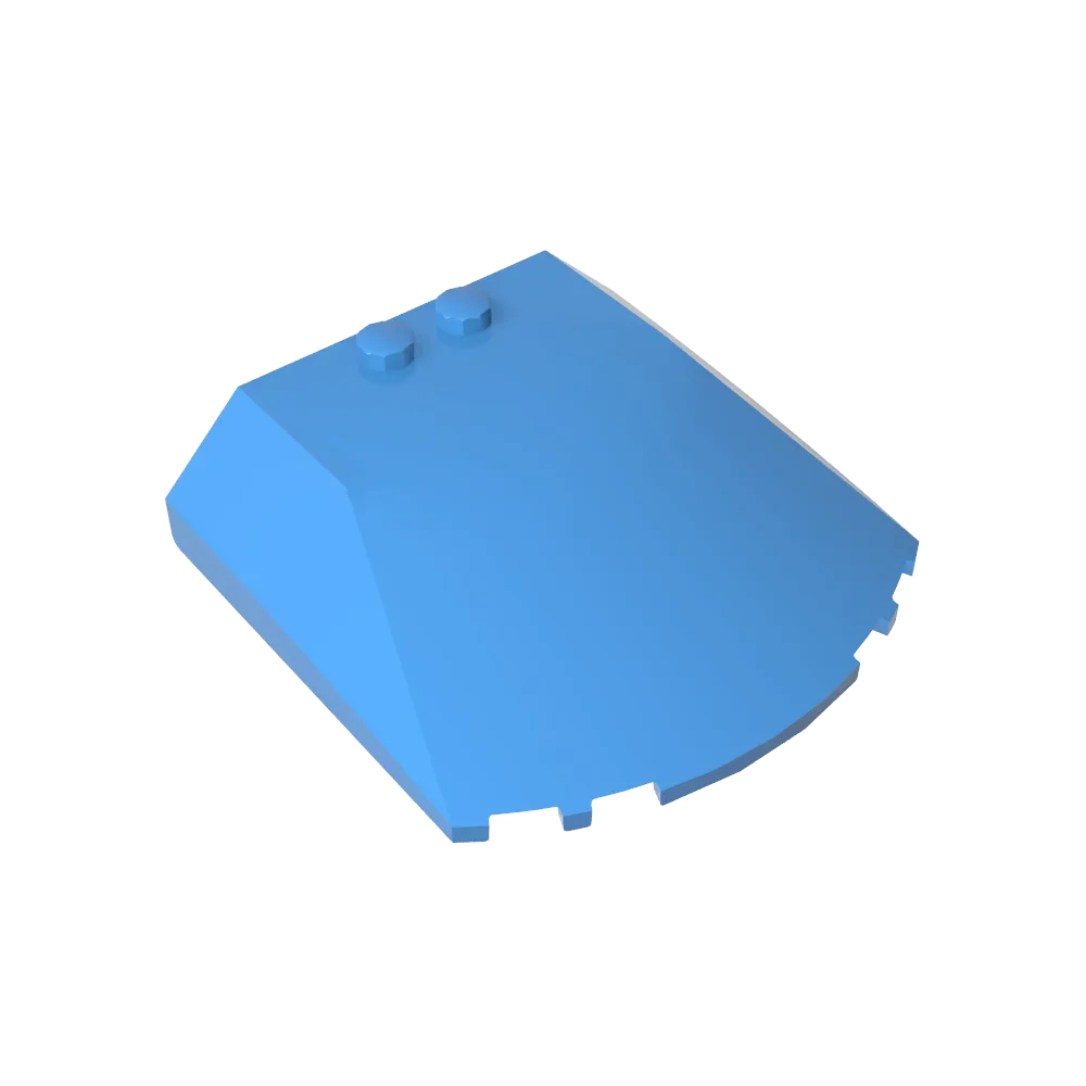 Gobricks Gds-21271 Parabrezza 6X6X1 1/3 Compatibile Con Lego 65633 Assemblaggi Building Blocks Giocattoli Per Bambini