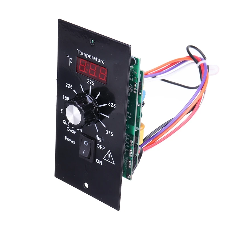 

PID Program Controller, Pellet Grill Temperature Controller Compatible For TRAEGER GRILLS Pro22 Series 34 Series US Plug