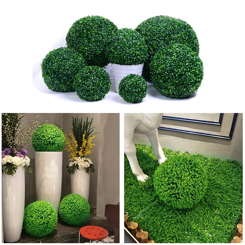 Artificial Topiary Balls Outdoor Artificial Boxwood Ball Topiary