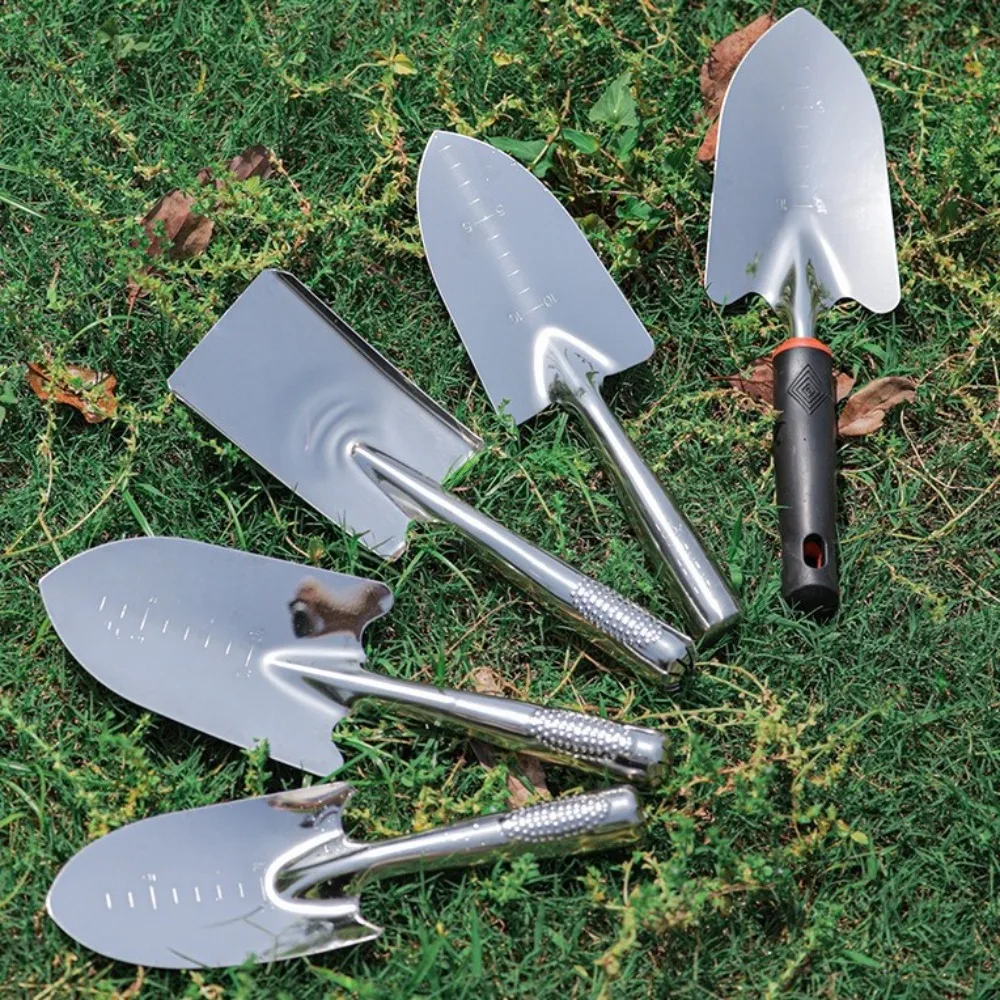 stainless steel Garden Trowel Heavy Duty Planting Gardening Hand Tools Ergonomic Grip Transplanting Garden Hand Shovel 5