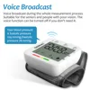 Wrist Blood Pressure Monitor Digital BP Monitor Rechargeable BP Machine with 2x99 Readings Memory Large LCD Display Voice 3
