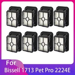 Pet Pro Cordless Vacuum Replacement Motor Filter and Main Brush Roll Bar (8 Filters)
