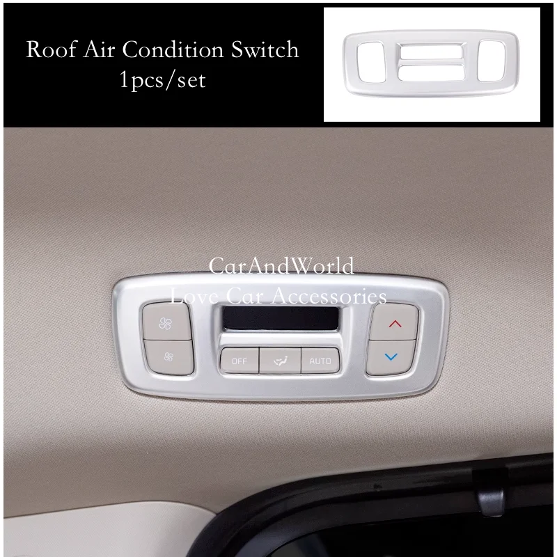 

Крыша из углеродного волокна, кнопка выключения кондиционера, рамка, защитная крышка, отделка, автомобильные аксессуары для Kia Carnival KA4 2021-2023