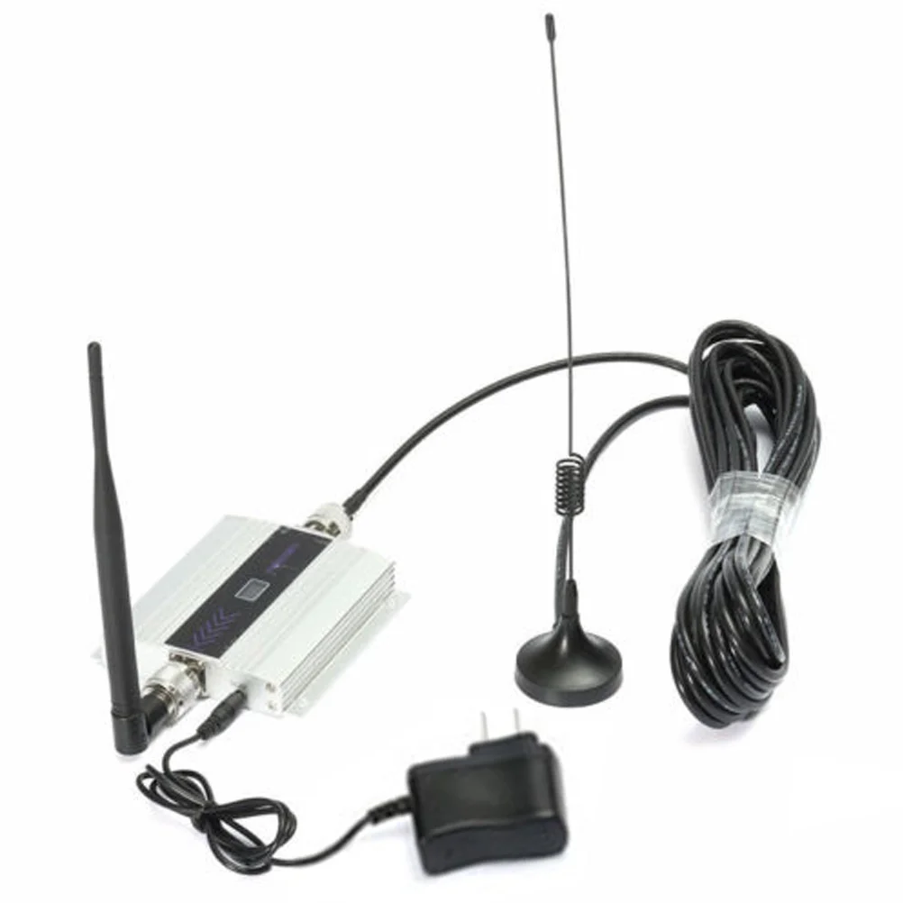 GSM 900MHz Cell Phone Signal Booster Mobile Signal Amplifier with Indoor Amplifier Kit for Home Office Basement