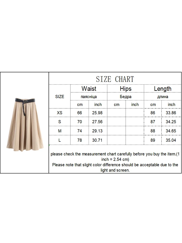 Women Autumn Skirt With Belt Fashion High Street Ladies High Waist Pleated A-line Long Skirt Female Elegant Leisure 2025 New