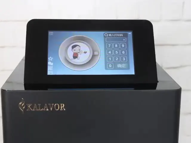 

Coffee Printer 3d Printing Cappuccino Latte Print Selfie Art Coffee Printer Machine Cake Printer