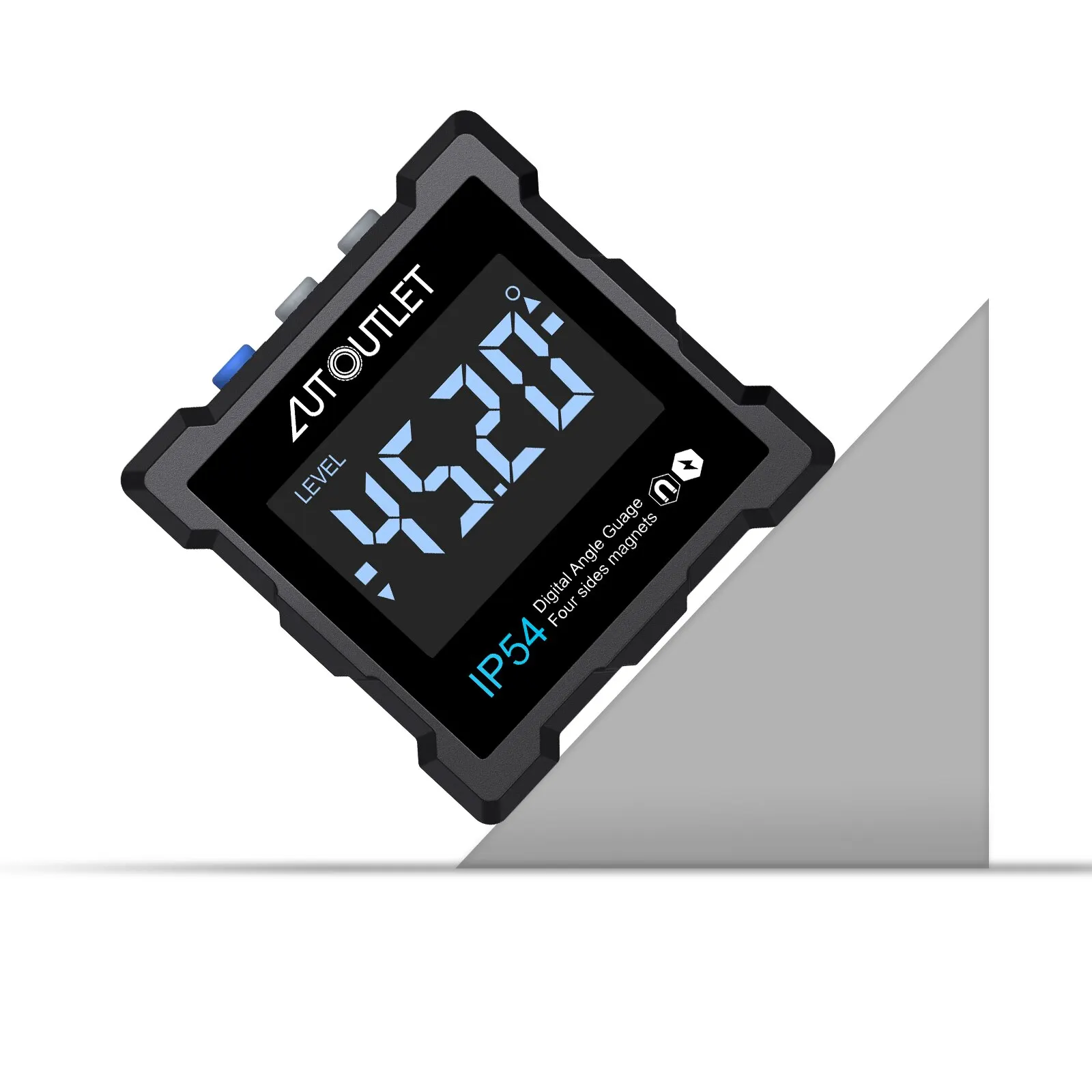 Goniometro Digitale AUTOUTLET - Base Magnetica, LCD Retroilluminato, Precisione +/-0.1° - Foto 6