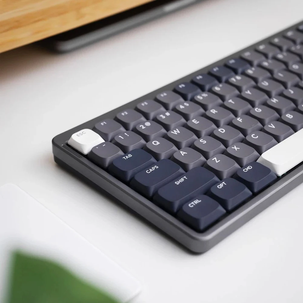 Personalizado Double Shot Slim mx Keycaps Low Profile Pbt Keycaps para Switches Gateron Cherry mx Teclado Mecânico Gaming 144 Chaves