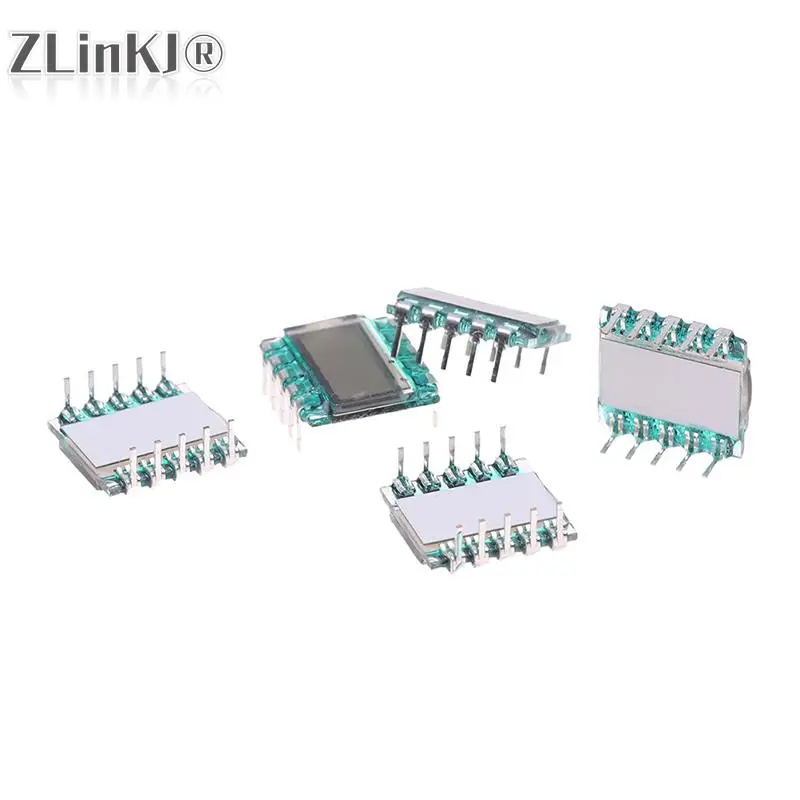 5PCS 10PIN TN Positive 3-Digits Segment LCD Panel 3.0V Digital Tube Display LCD Segment Code Screen