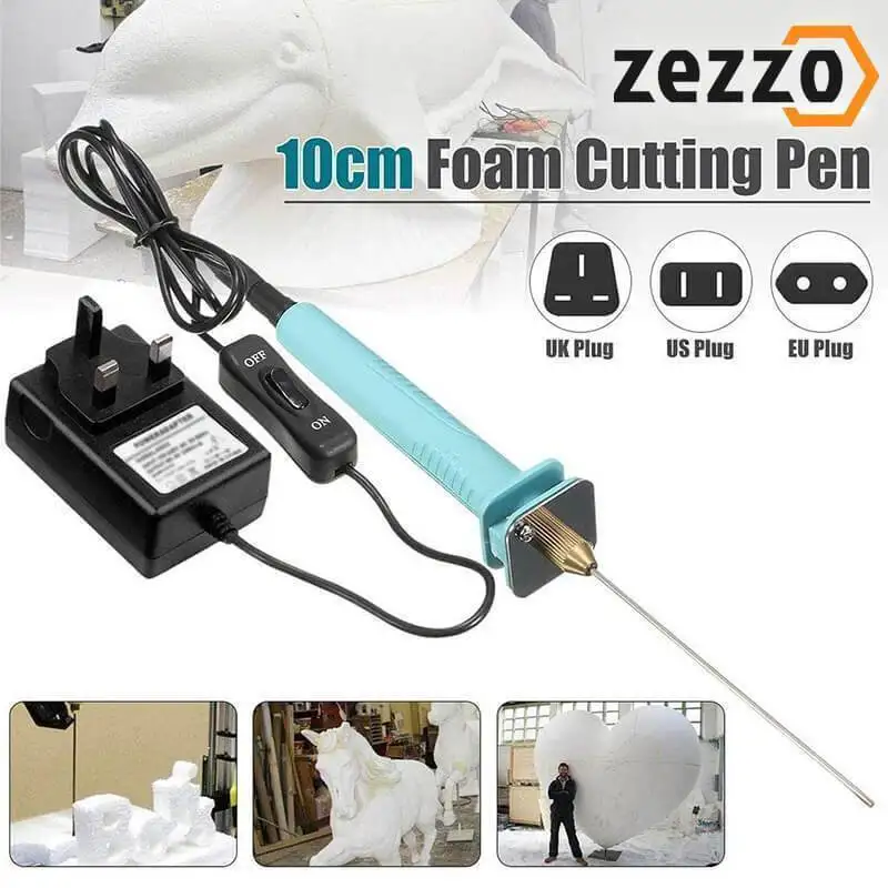 15W Electric Foam Cutter Kit Foam Cutting Pen Adjustable Temperature Hot  Wire Cutter for Styrofoam Cutting Tool Engraver Arts - AliExpress