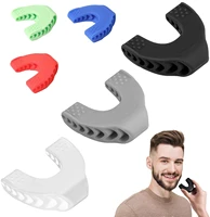 Food Grade Silicone Jawline Shaper, Jaw Trainer, Silicone Jawline Exerciser for Beginner, Intermediate & Advanced Users 1