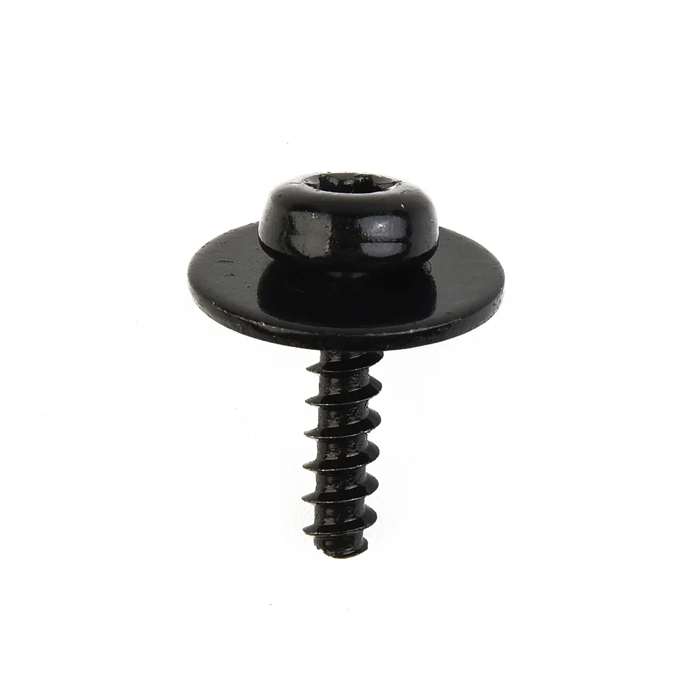 10pcs Screw Bolt 20mm Air Dam Deflector Black Easy Installation For Ford Focus Escape High Quality High Reliability