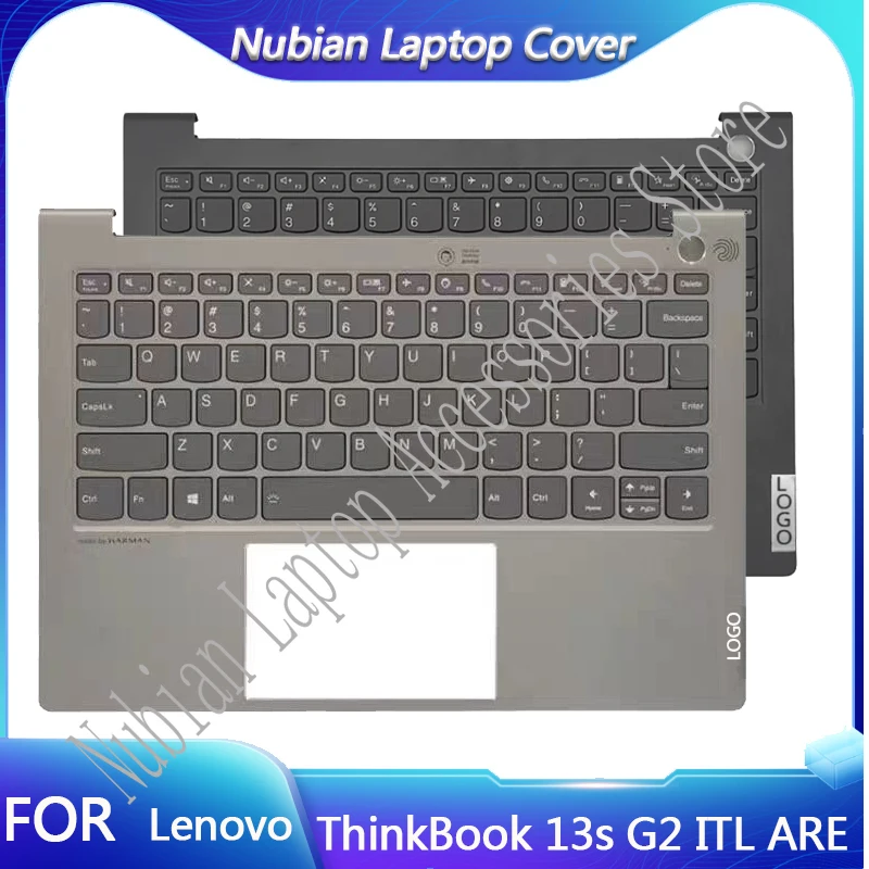 

New For Lenovo ThinkBook 13s G2 ITL ARE Laptop Palmrest Case Keyboard US English Version Upper Cover