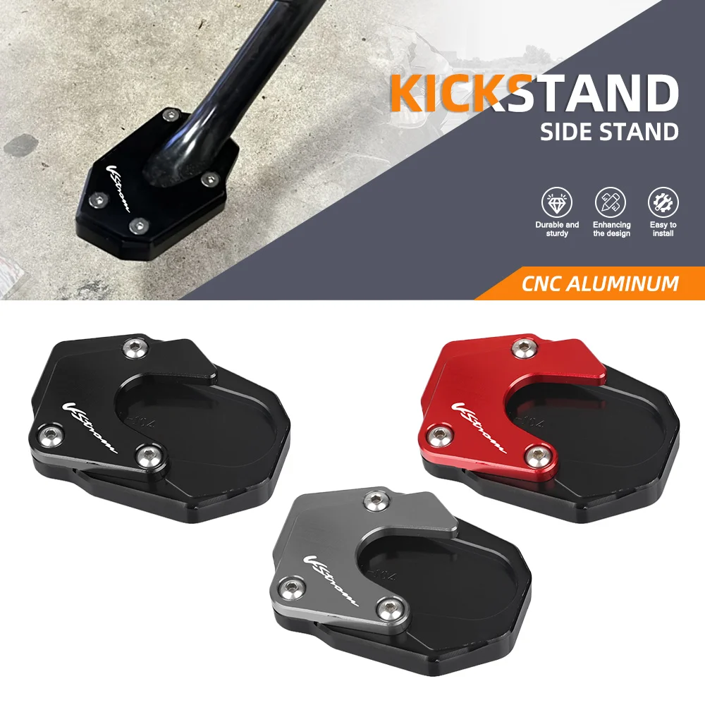 

For SUZUKI GSX-S1000F GSX-S1000 / GT GSX-S1000S Katana GSX-S950 GSX-S 750 GSX-8S Motorcycle Burgman 400 Side Stand Enlarge Plate