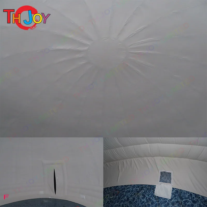 6m diameter inflatable planetarium tent, inflatable planetarium dome, inflatable projection dome tent 5