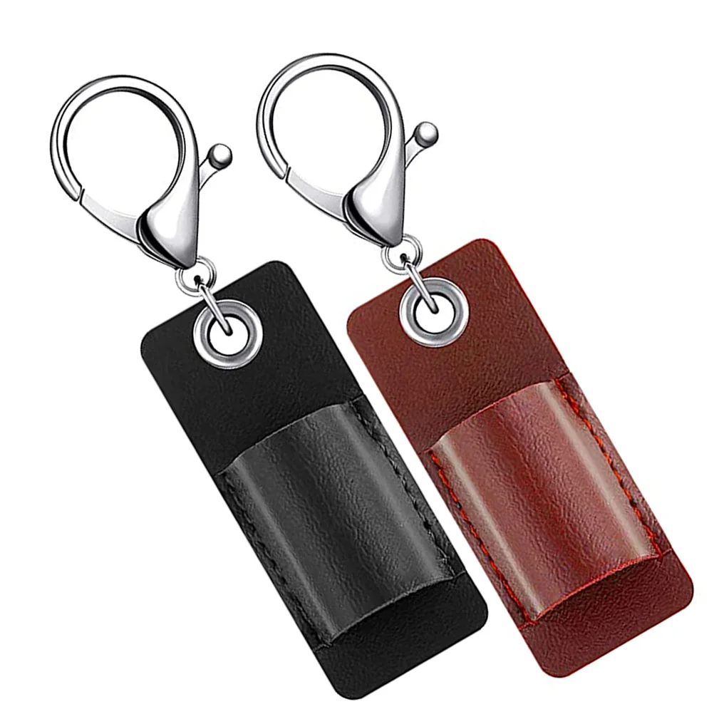 

2 Pcs Portable Pen Holder Sunglass Organizer Case Sleeve for Glasses Bulk Eyeglasses Storage Sunglasses Pu