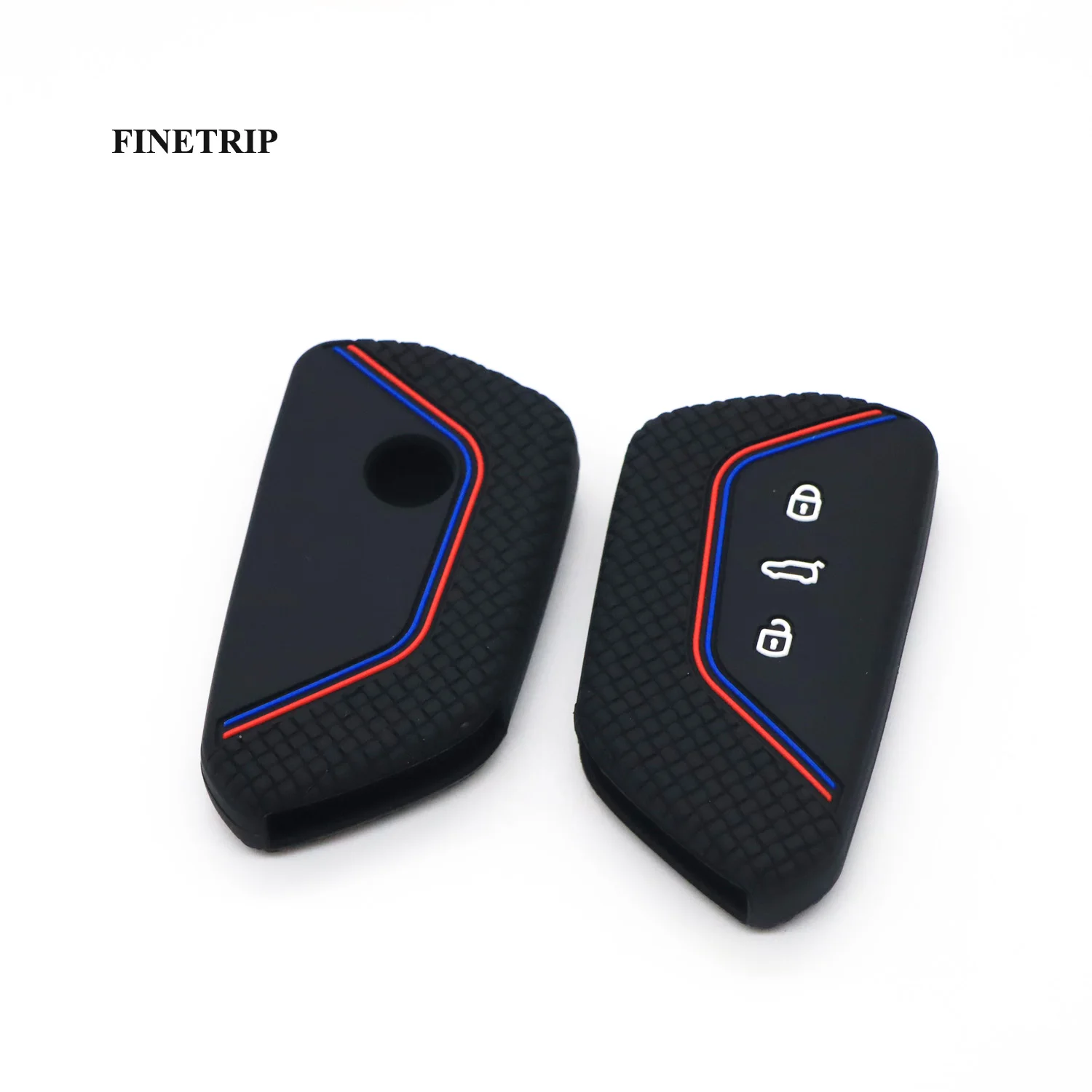 Key Case Cover Keychain Holder Car Key Cover for VW Golf 8 Mk8 for Skoda Octavia 4 8 A8 MK4 Group Seat Leon