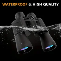 Military 20x50 Powerful Long Range Binoculars Zoom HD BAK4-Prism High Magnification Professional Telescope for Hunting Tourism 2