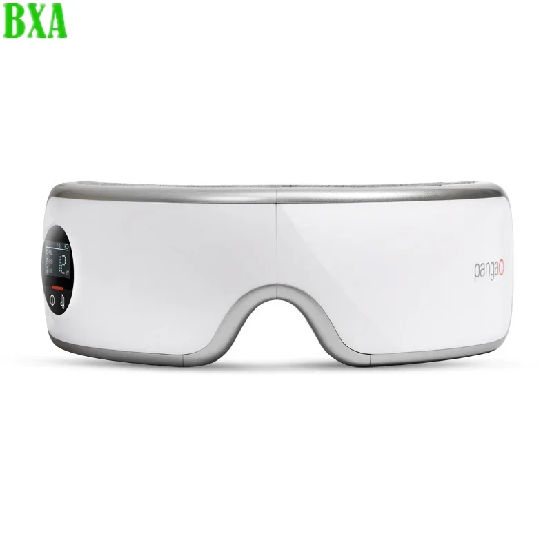 Foldable Eye Massager w/ Heating Vibrators Bluetooth Music Massage Multi-frequency for Eye Relax,Reduce Eye Strain,Improve Sleep