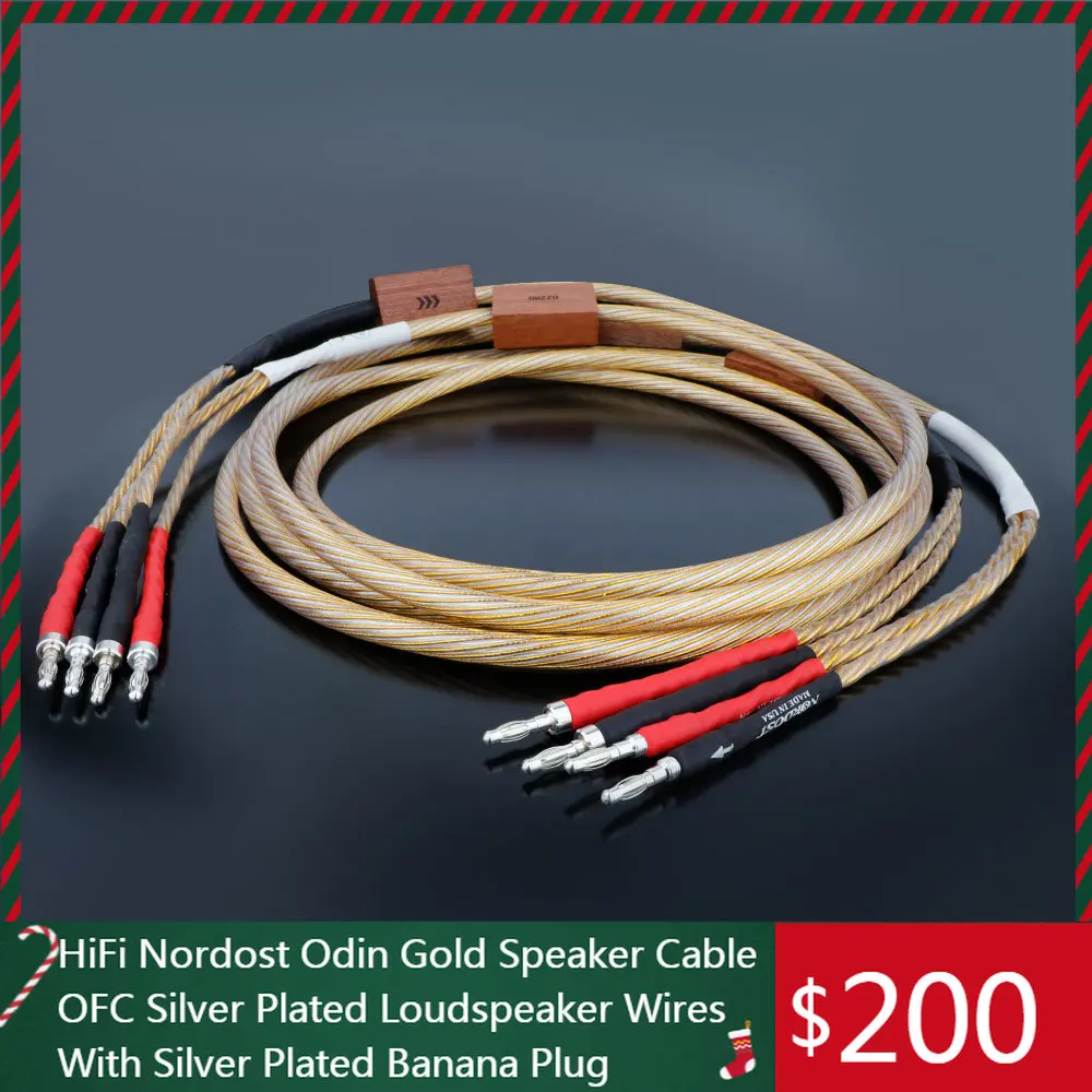 Nordost Odin Gold Speaker Cable Odin Gold Loudspeaker Cables Hifi