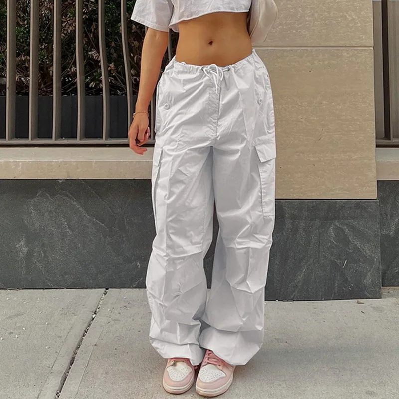 Cargo Pants Women Baggy Trousers 2023 Fall Streetwear Oversized