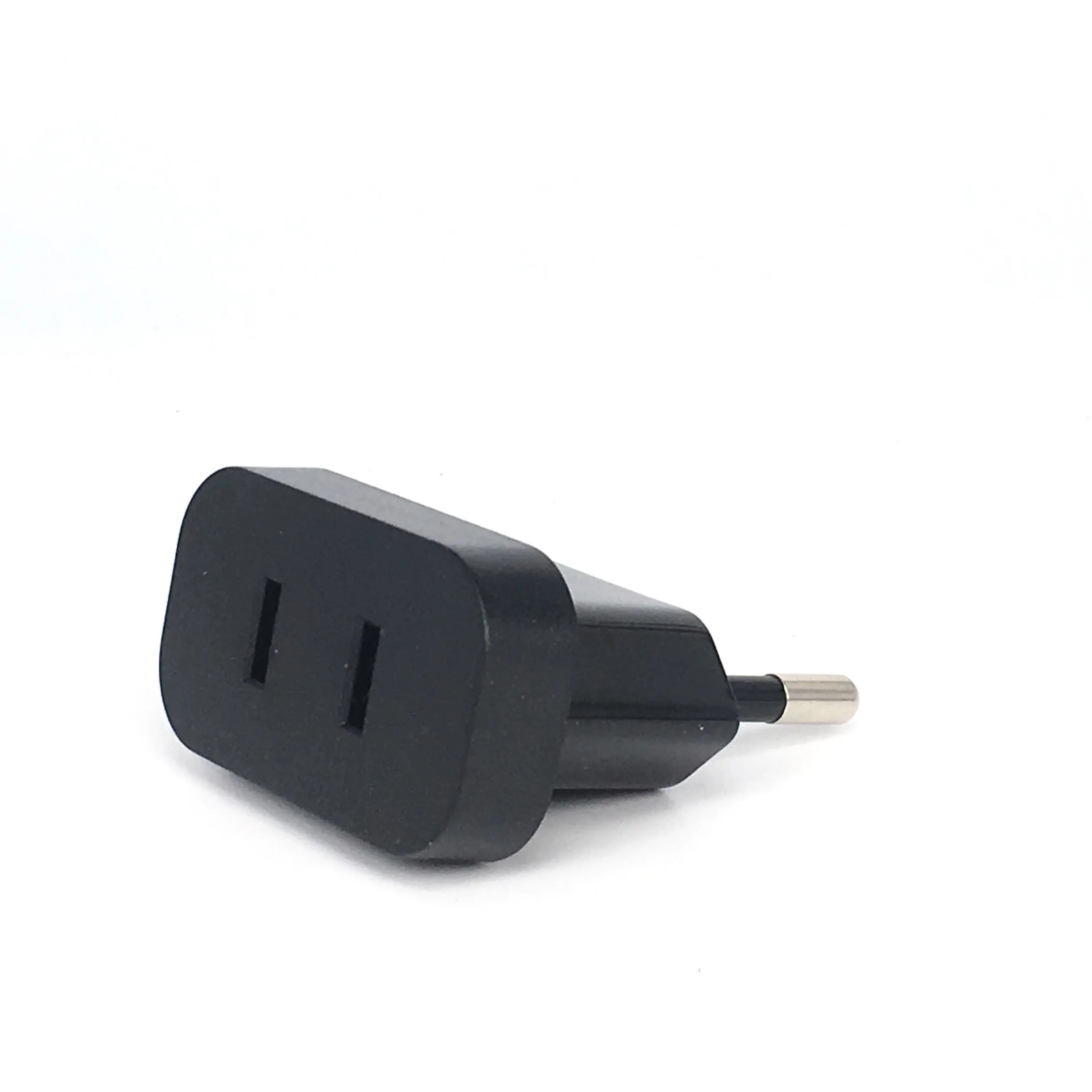 Universal Power Plug Converter and Travel Adapter for US to EU with Safety Retardant Material