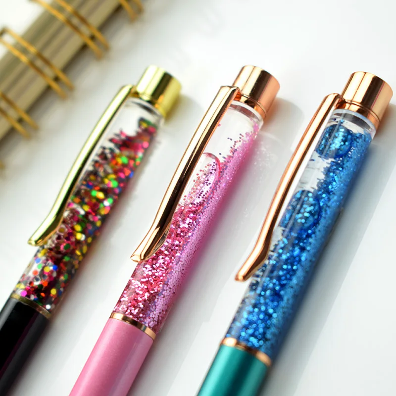 Ballpoint Pen New Gold Foil Metal Ballpoint Pens Laser Customization Personalized Birthday Gift Offices Accessories Students Stationery