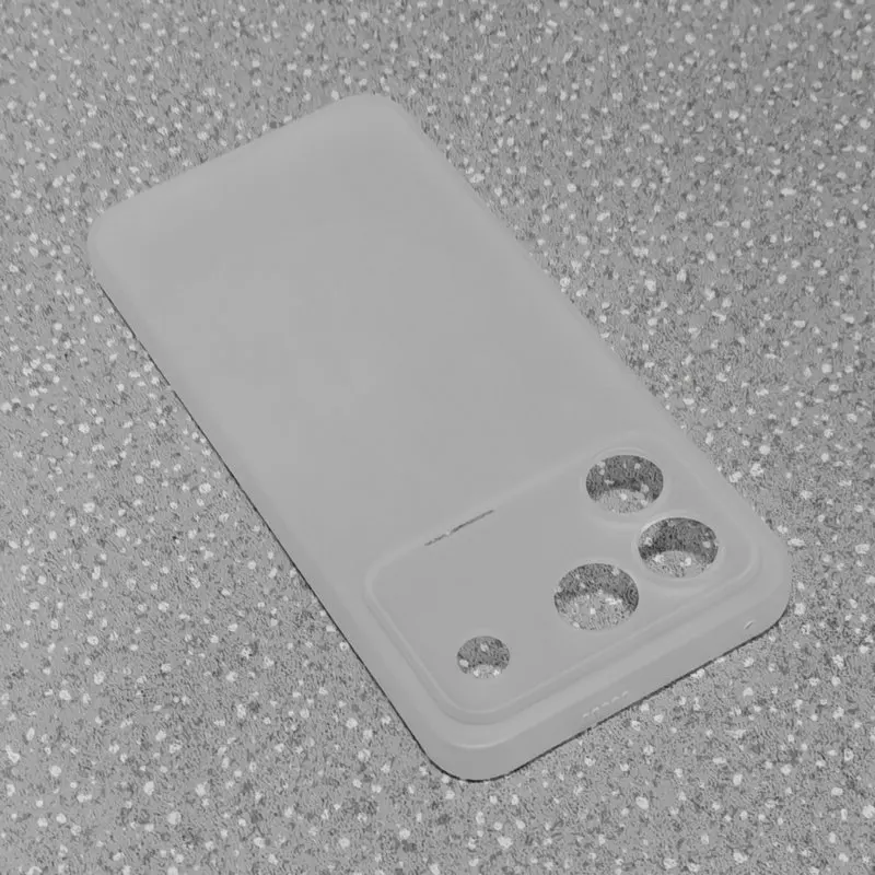 Soft TPU Matte Transparent Phone Case - Silicone Protective Shell