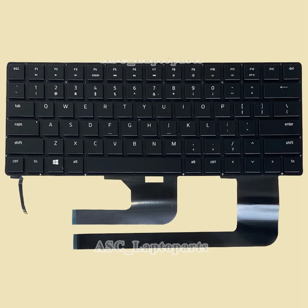 New-Laptop-US-Keyboard-Swedish-For-Razer-Blade-Danish-15-RZ09-0300-RZ09 ...