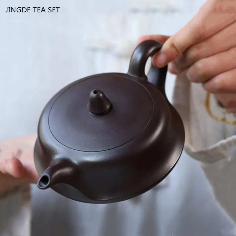 350ml Classic Yixing Purple Clay Teapot Master Handmade Filter Kettle Custom Beauty Tea Set Chinese Zisha Tea Accessories