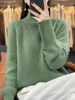 Women Turtleneck Sweater Autumn Winter Basic Pullover 100% Merino Wool Long Sleeves Cashmere Knitted Jumper Female Clothing Tops 3