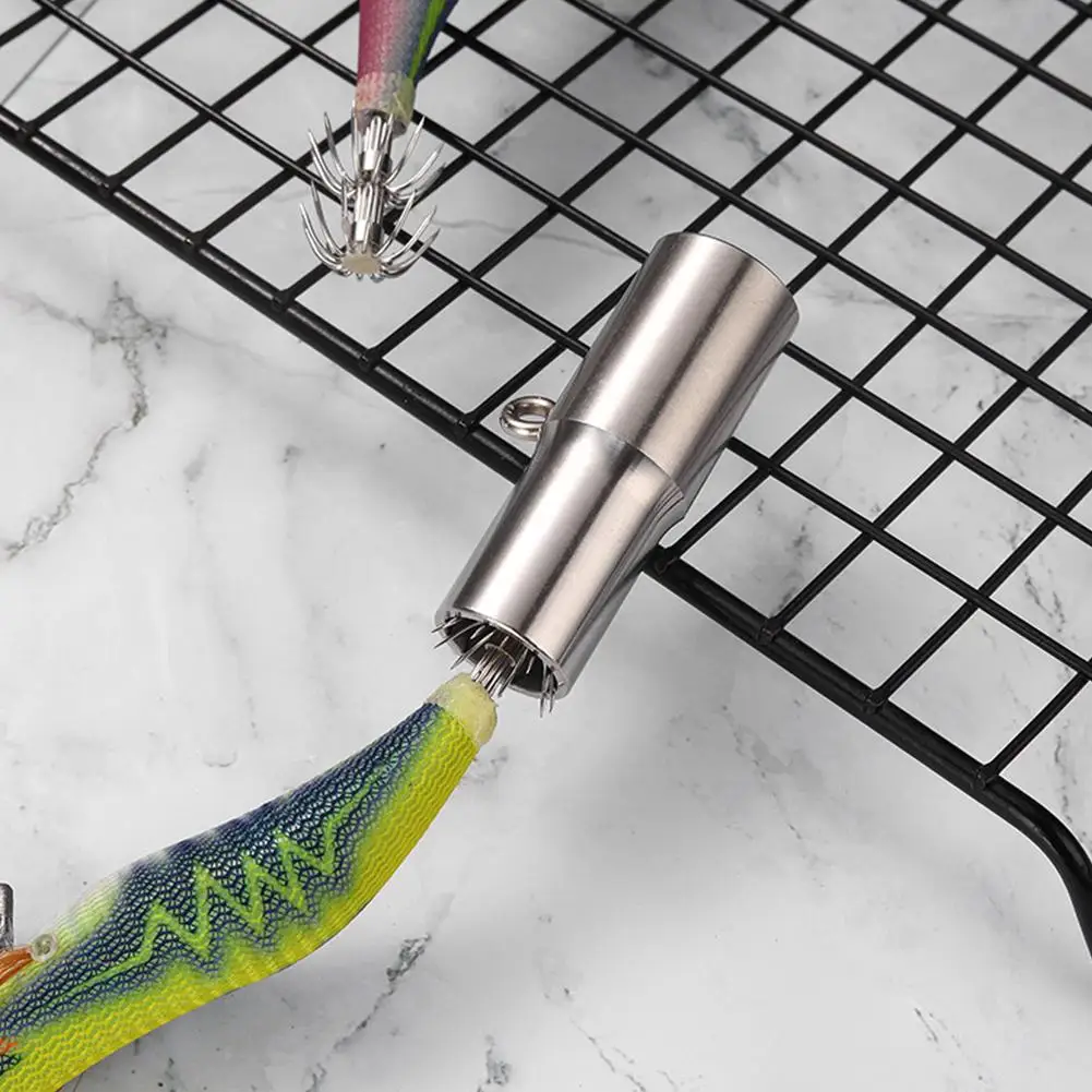 Stainless Steel Fishing Hook Straightening Tool for Squid Shrimp