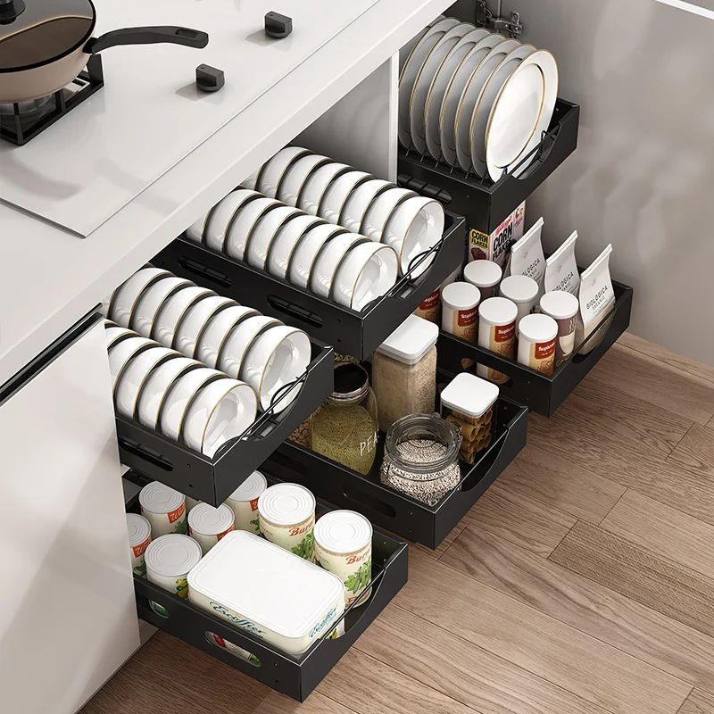 Storage Racks Kitchen Cabinets  Kitchen Cabinet Kitchen Sink - Kitchen  Shelf - Aliexpress