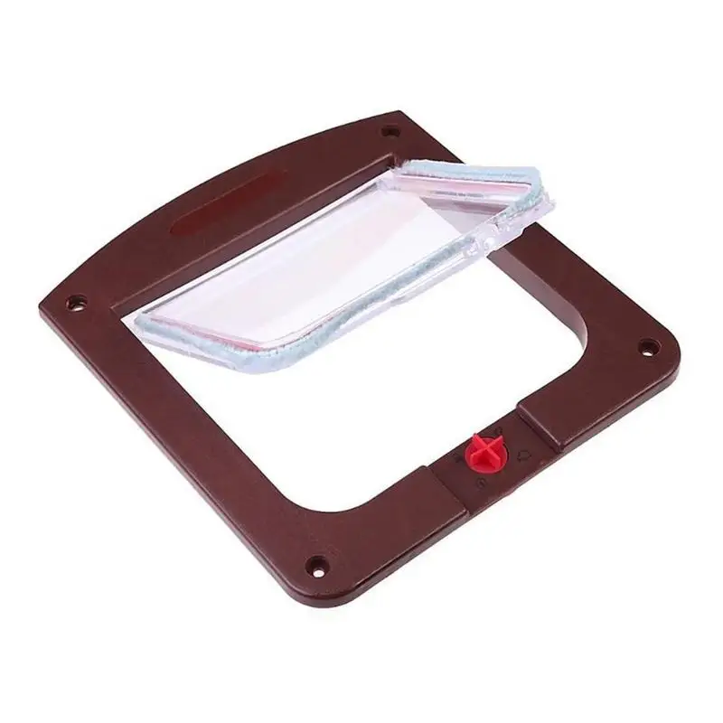 

Cat Door For Exterior Door 4 Way Locking Large Dog Cat Door Flap Weatherproof Pet Door Install In Interior And Exterior Doors