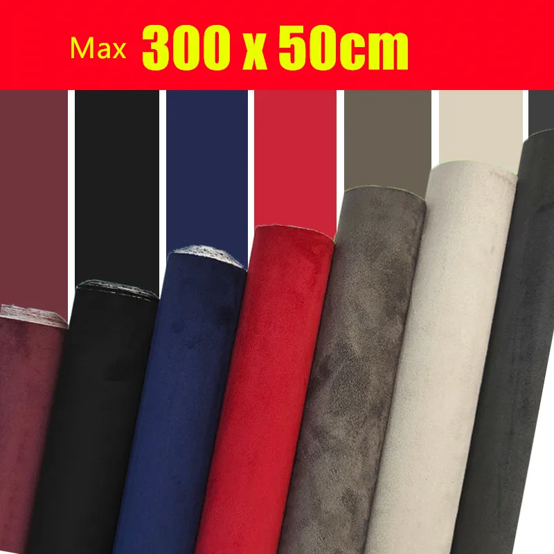 Luxurious Self-Adhesive Suede Microfiber Velvet Fabric for Interior Decor and DIY Crafts