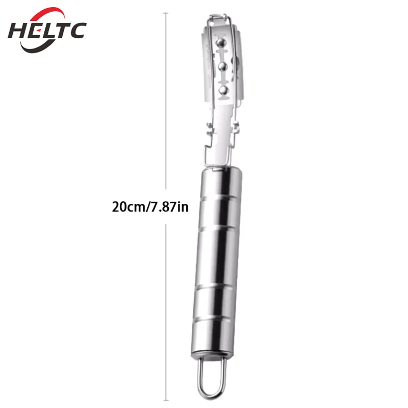 1PCS Kitchen Stainless Steel Scraping Pig Hair Knife Chicken Duck Hair Scraper Cooking Meat Tools Poultry Removal Knife