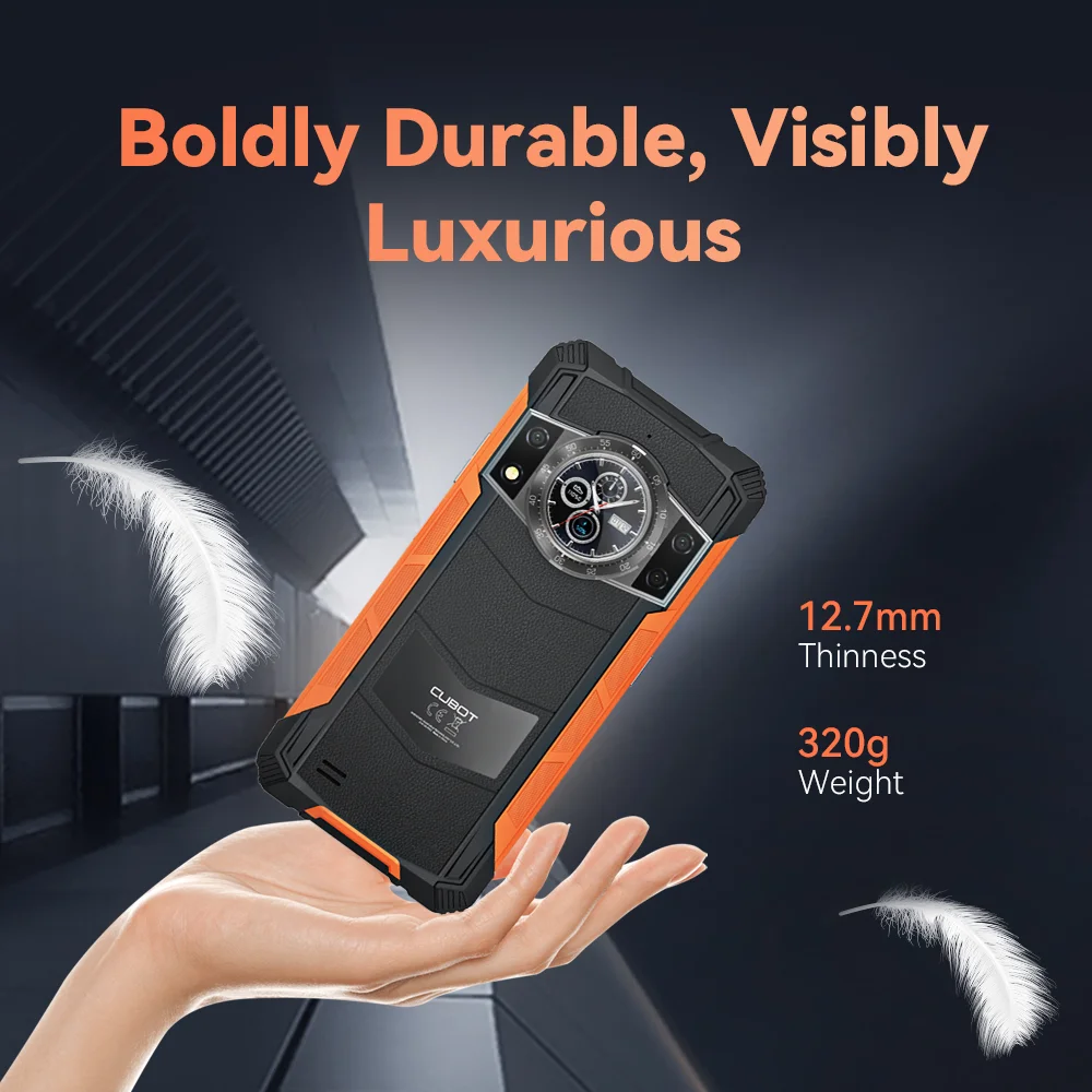 Cubot KingKong ACE 3, smartphone android 14, 24GB RAM(8GB+16GB), 256GB ROM, 90Hz Screen,Dual Screen, 100MP Camera, Add to Cart 2