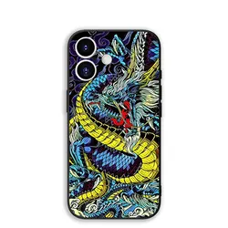Samurai Skeleton & Dragon Phone Cover Case - Moto E15 4G (1)