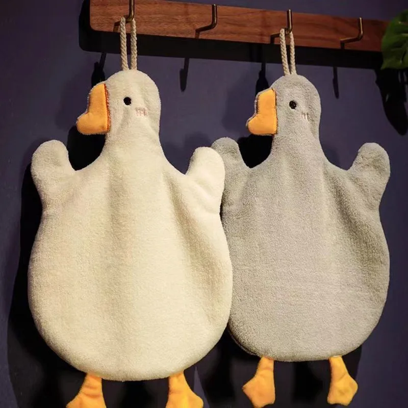 Cartoon Goose Hand Towel Quick Drying
