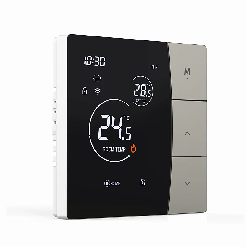 AC90-240V WIFI 16A 온도 조절기 스마트 스위치 패널 (전기 바닥 난방 시스템 원격 제어용)